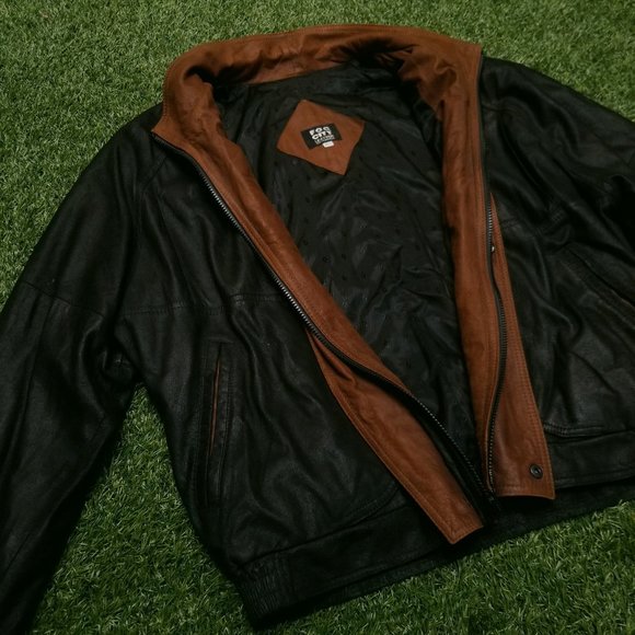 Vintage Leather Jacket - Picture 1 of 10